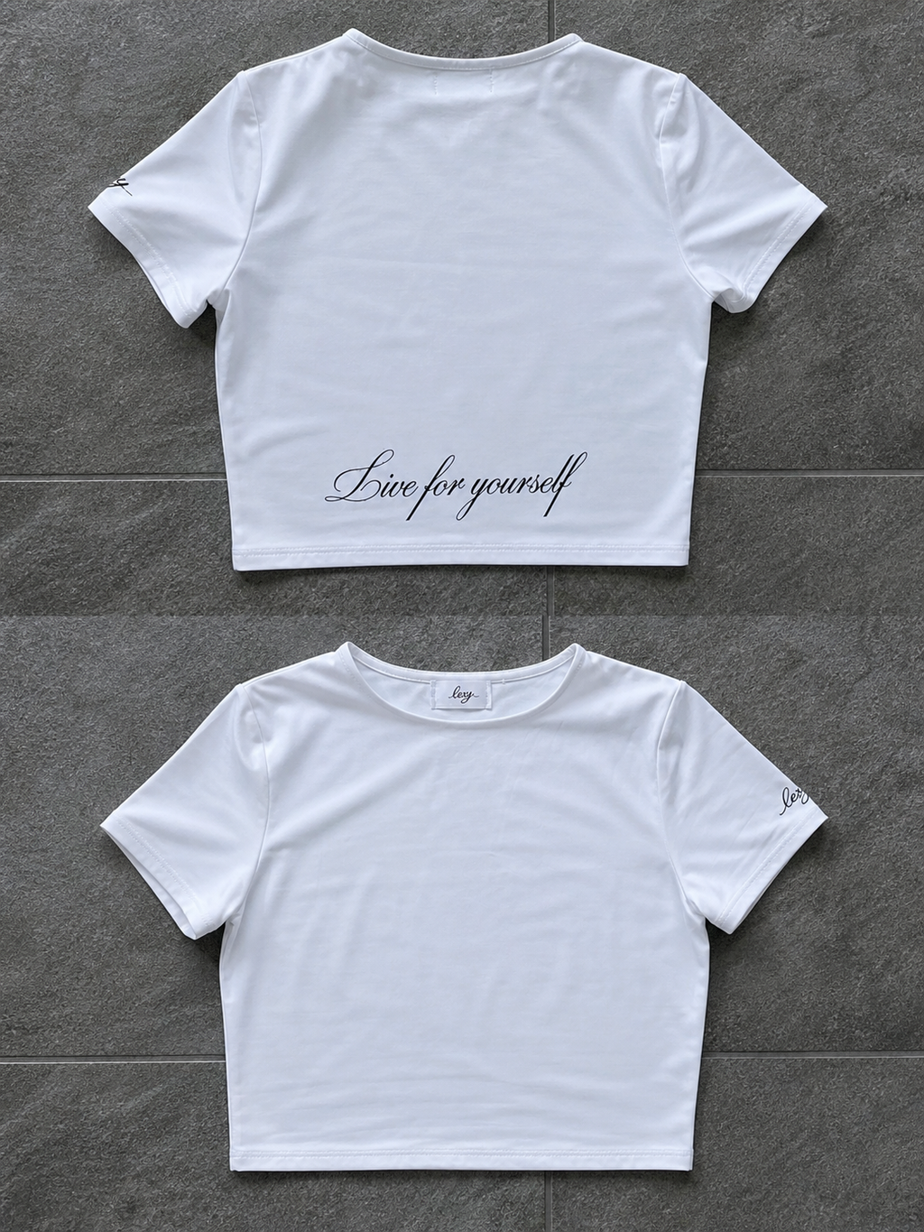 “Live for yourself” shirt