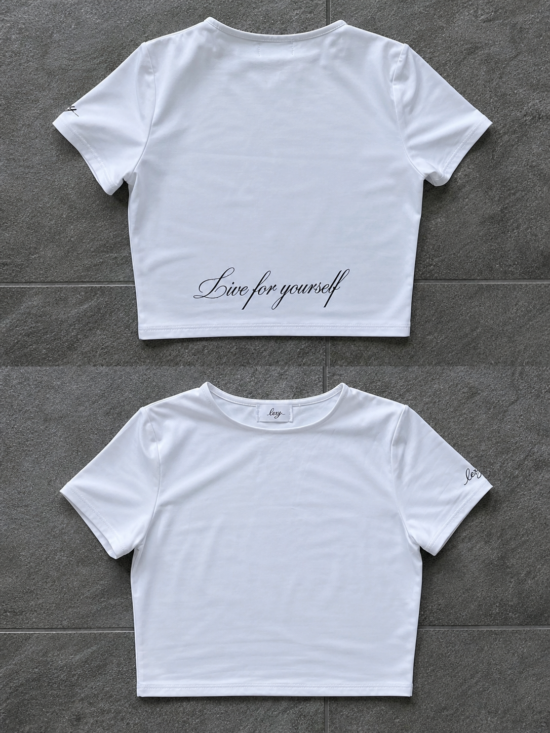 “Live for yourself” shirt